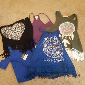 5 Various Crop top bundle
